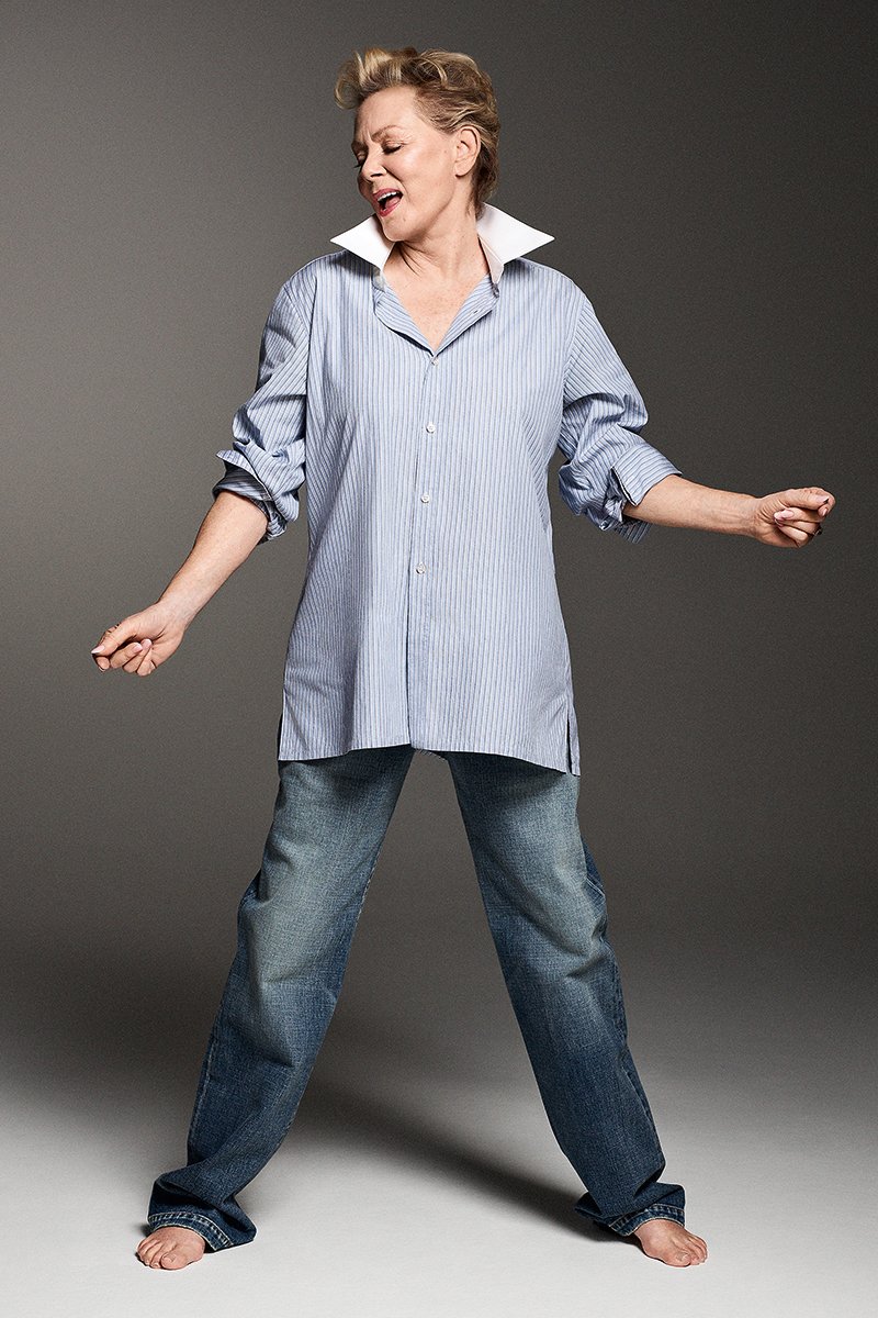 DailyJeanSmart's tweet image. Jean Smart photographed for S Moda (2023).