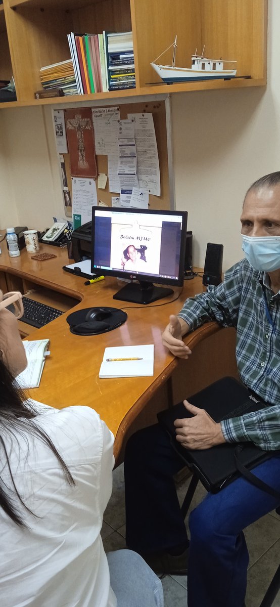 CdchtUCLA's tweet photo. Sesión de trabajo con la Comisión de @RevistasUCLA para asesorar al naciente Boletín MJMO, del Museo Entomológico del Decanato de Agronomía en @uclave 
Enhorabuena! 

#BoletinMJMO #AgronomiaUCLA #entomologia #DIUCLA #CDCHTUCLA https://t.co/hkNkF7Gpb1