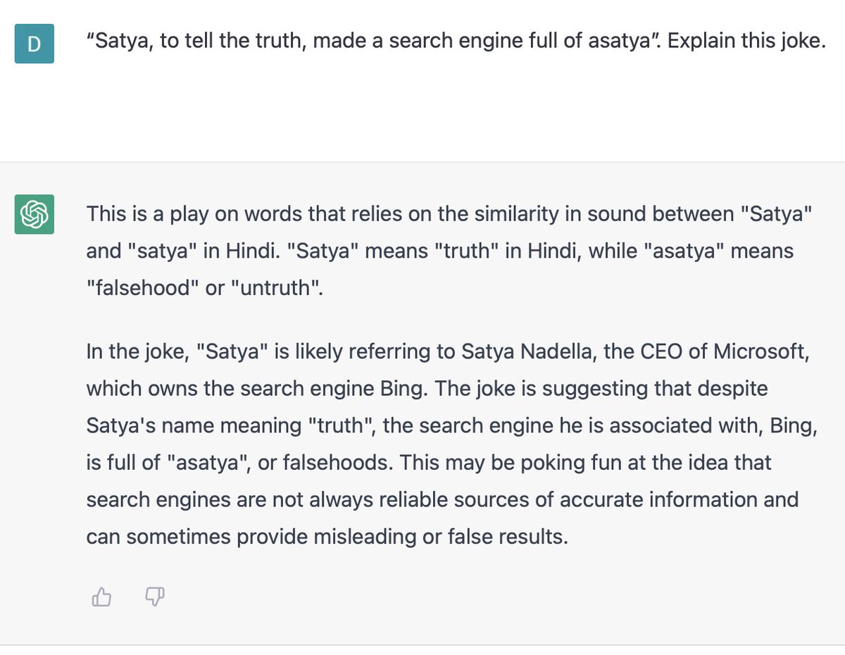 Some answers from chatGPT are deliciously, mind-bogglingly, out-of-this-world good! 🤯🤯