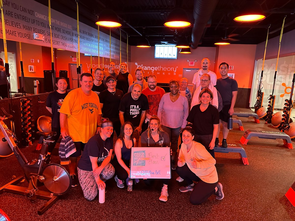 It's busy season, but the @cbz Philadelphia Financial Services team is taking the time to get their sweat on at @orangetheory! We love seeing our professionals take care of their wellness!❤ #OurPeopleMatter #TeamCBIZ