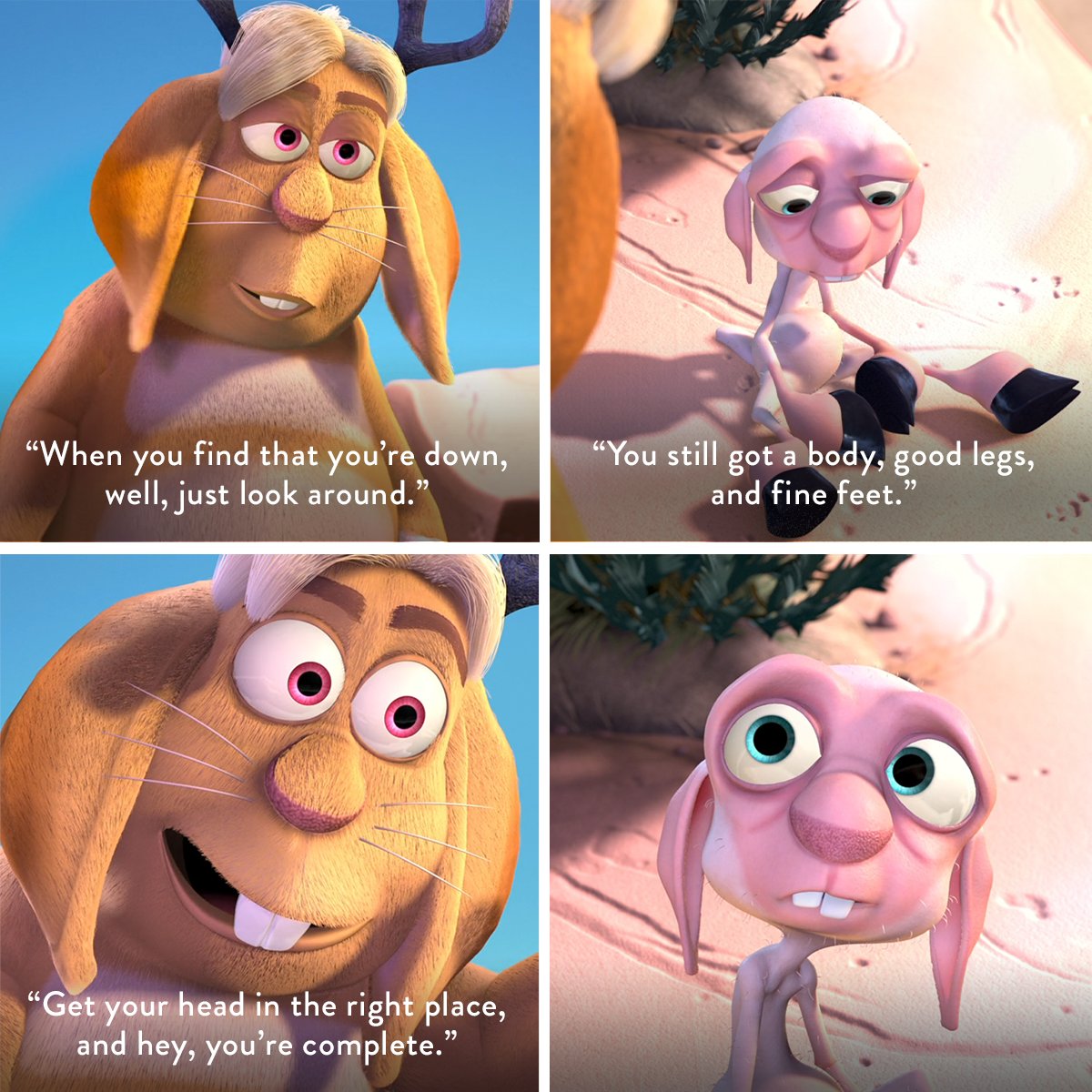 Sending some positive Boundin’ vibes. 😌