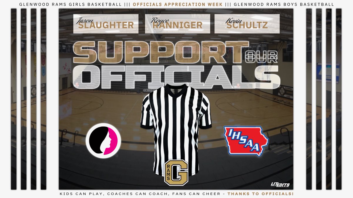 GlenwoodRams's tweet photo. A big thanks to our officiating crew tonight against St. Albert. Our crew was giving certificates of appreciation prior to the game for all they do to give back to high schools, student-athletes &amp; @IGHSAU &amp; @IHSAA! We all play a vital role in helping our officials shortage! https://t.co/Ff8xrtzv9Y