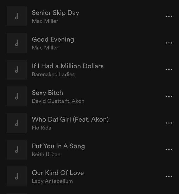 I found my high school playlists (that I torrented from limewire! To burn on CDs! To play in my 2003