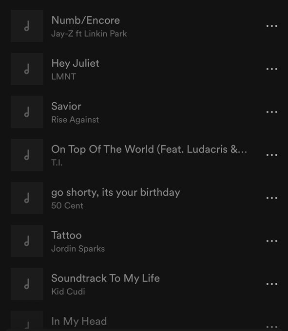 I found my high school playlists (that I torrented from limewire! To burn on CDs! To play in my 2003
