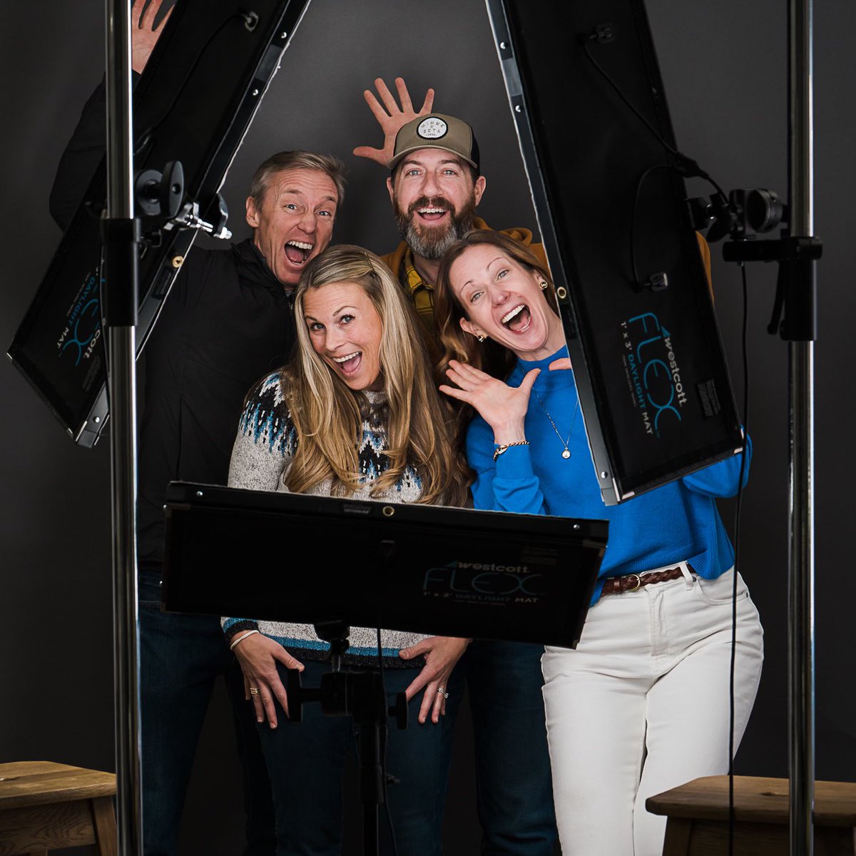 PlaidMooseCreat's tweet photo. Headshot day for a client but why should they have all the fun? #lakeminnetonka #plaidmoose #plaidmoosecreative https://t.co/LeBJLIsgan