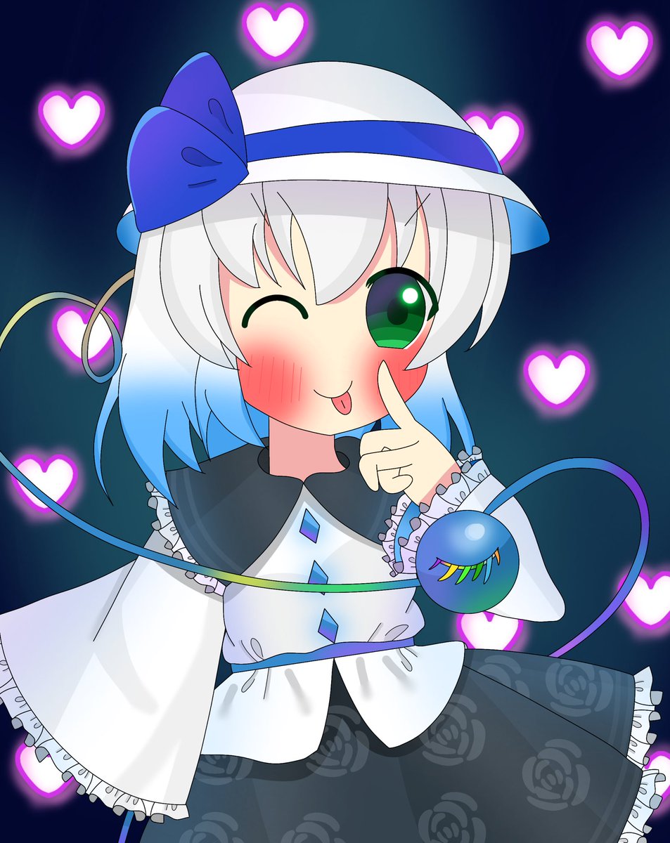 白こいし描きました！
#東方Project  #古明地こいし