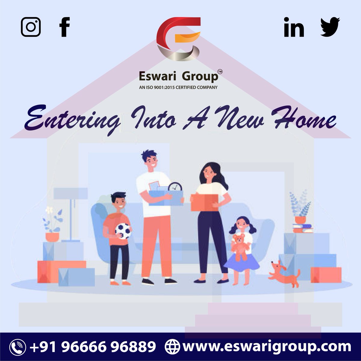 eswari_group's tweet photo. Entering a new home is such a task but it ain't much of a task when you enter a home like ESWARI GROUP. For more information get in touch now!
Website: https://t.co/OI05JtxOYc
#newhome #Company #Business #RealEstate #Constrcuction #InteriorDesign #EswariGroup https://t.co/eXWFRacYsT