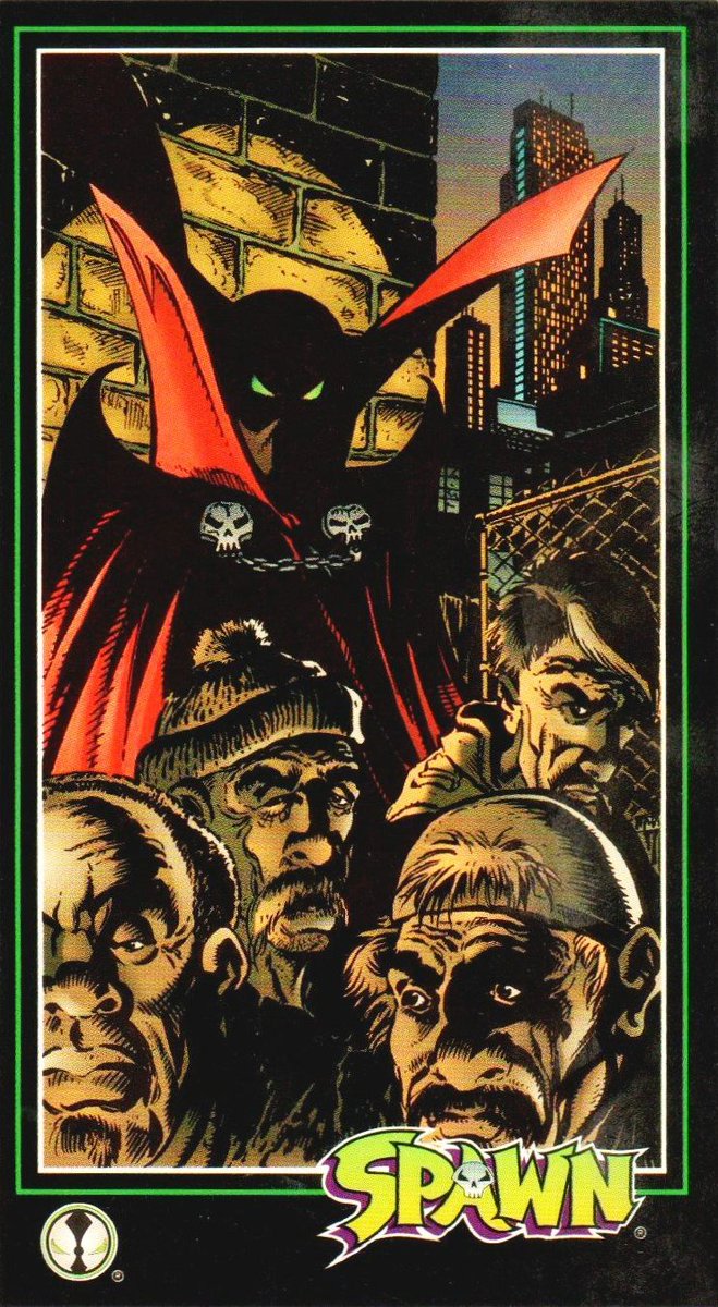 Daily Spawn Archive on Twitter "Spawn Widevision Trading Card 32 "Spawn's New Friends" (1995