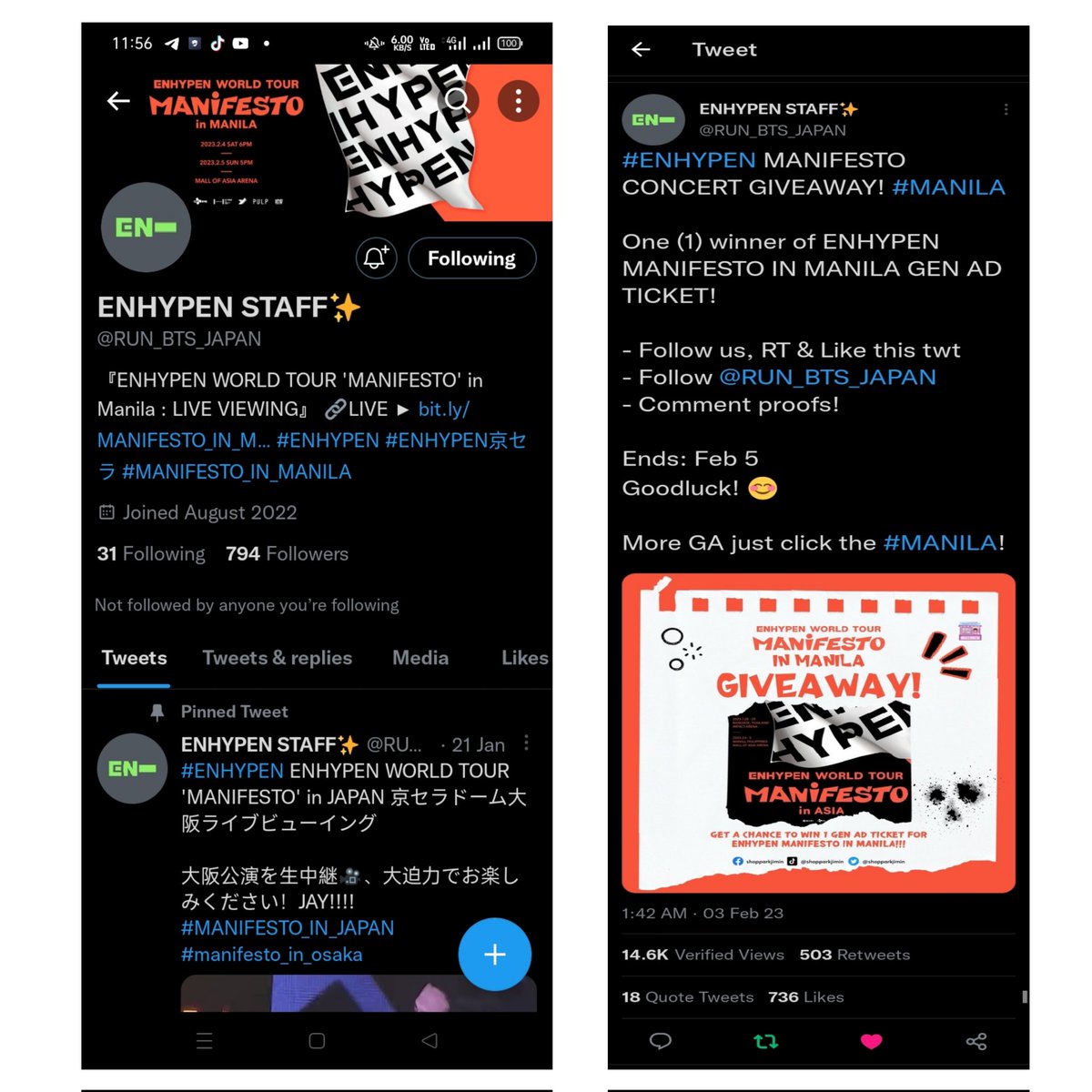ktetsurou093's tweet photo. @RUN_BTS_JAPAN Huhu Sana po ma choose. Gusto ko po maranasan na naka punta sa isang concert. Thank you for this GA po!! 💛💛 https://t.co/pgVrQtrMos