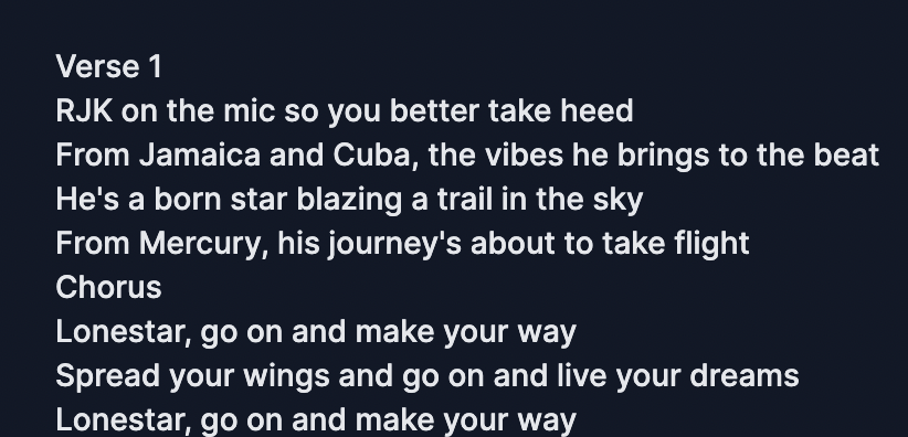 cookupbot's tweet image. Hi, Generated  a fun rap song for you

cookup.ai/o/yofavgemini_…