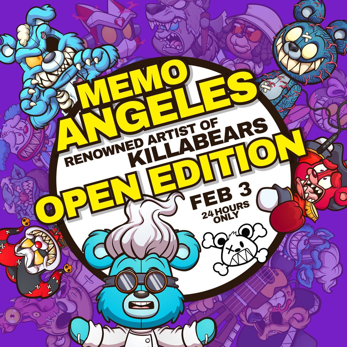 Quick disclaimer for tomorrows <a href="/killabearsnft/">KILLABEARS 🐻</a> mint. You do NOT have to be a holder OR have a allowlist to mint. Anyone and everyone can mint!! Please RT for exposure and comment below if your excited!! #WeLikeTheBears