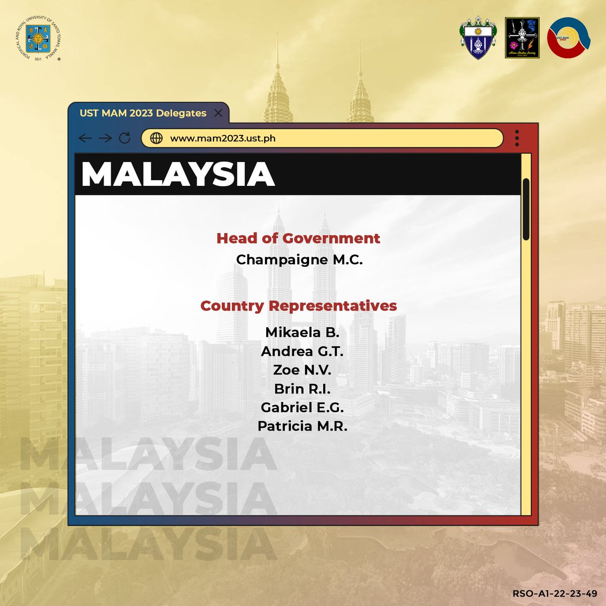 USTModelASEAN's tweet photo. We are excited to see these leaders take on a new mantle of leadership during the conference proper! Delegates, are you ready?! 

As early as now, step up your preparations by researching, reading, and collaborating with your delegation 🖊️ 📖🤝

(2/3) https://t.co/mWaHwJUuzx