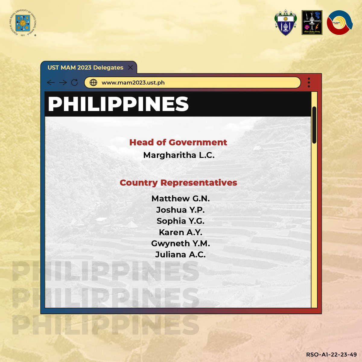 USTModelASEAN's tweet photo. We are excited to see these leaders take on a new mantle of leadership during the conference proper! Delegates, are you ready?! 

As early as now, step up your preparations by researching, reading, and collaborating with your delegation 🖊️ 📖🤝

(2/3) https://t.co/mWaHwJUuzx