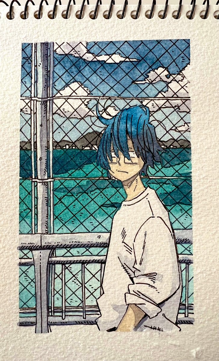 「」|吉田覚のイラスト