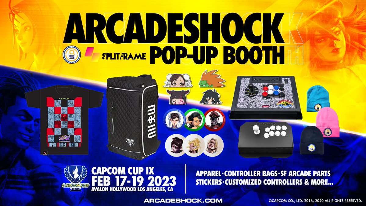 ARCADESHOCK PRO FGC GEAR LOS ANGELES on Twitter "What's cooler than Hollywood? Cup