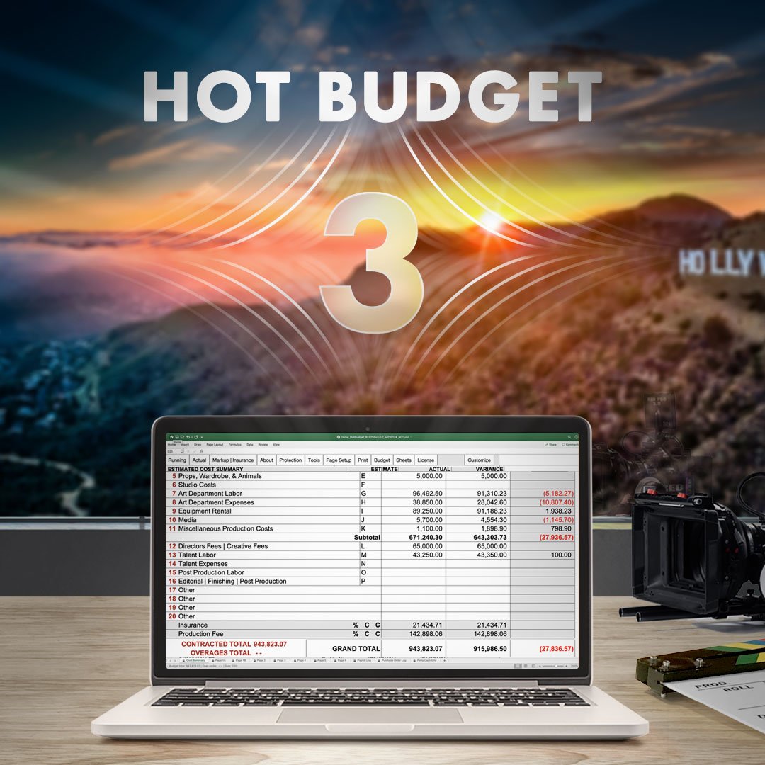 HotBudget's tweet photo. Hot Budget Version 3 is now available! It features multi-template support, dynamic sheet creation, range validation and relaunch recovery.

Download Version 3 via https://t.co/IIAu7F9qC6
#production #budgeting https://t.co/gLEAlACSRu