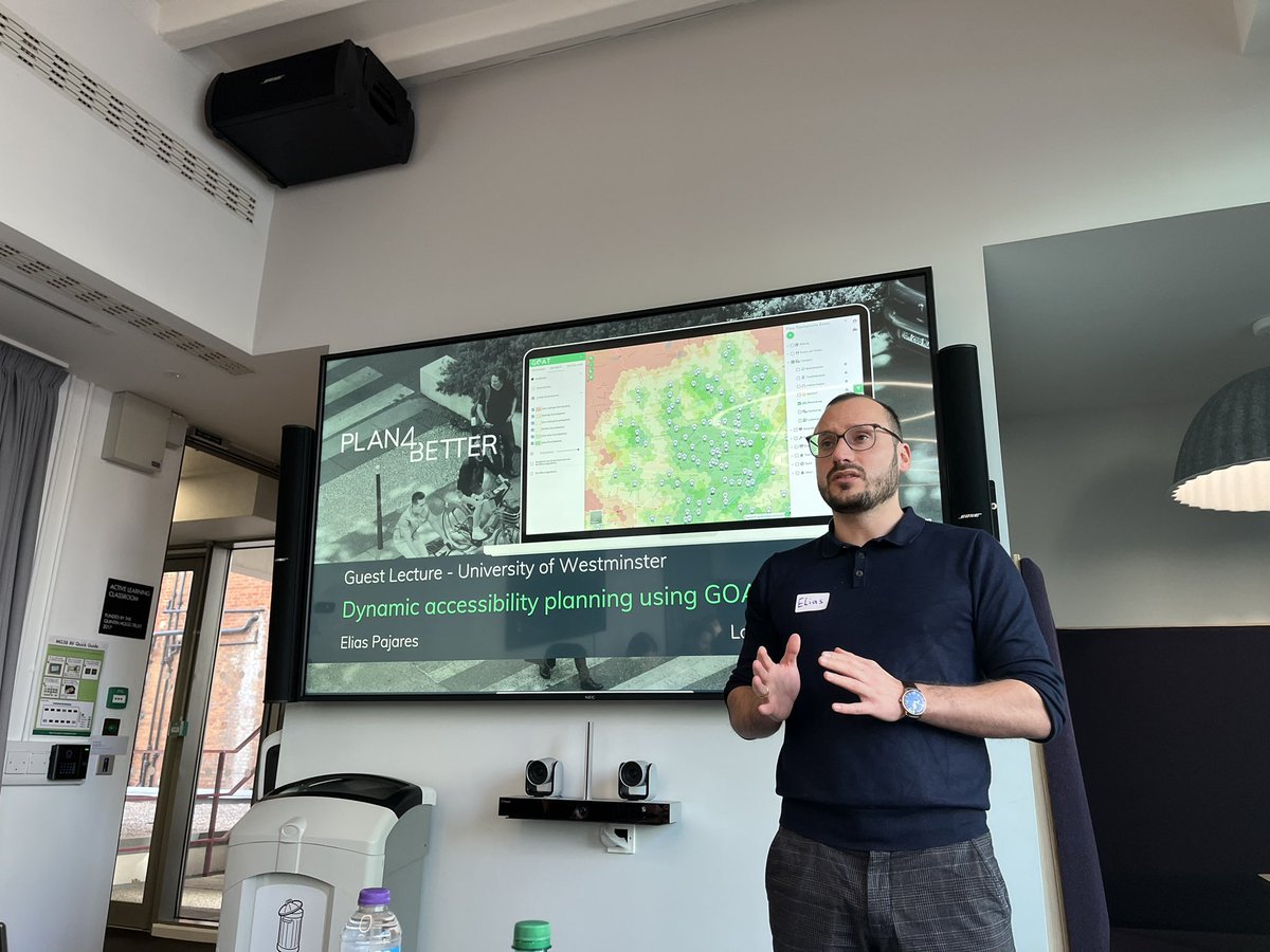 enrica papa (@papa_enrica) on Twitter photo Great to start a new semester of the Land Use and #Transport planning module <a href="/UniWestminster/">University of Westminster</a> <a href="/UOWarchitecture/">UoW School of Architecture and Cities</a>! Thanks <a href="/PajaresElias/">Elias Pajares</a> for the inspiring talk on #accessibility #planning. GOAT is in London!! <a href="/RGAccessibility/">TUM Accessibility Planning</a> <a href="/EX_TRA__Project/">EX-TRA</a> <a href="/Ben_Buettner/">Benjamin Büttner</a> <a href="/plan4better/">Plan4Better</a> <a href="/JehleUlrike/">Ulrike Jehle</a> Great to start a new semester of the Land Use and #Transport planning module <a href="/UniWestminster/">University of Westminster</a> <a href="/UOWarchitecture/">UoW School of Architecture and Cities</a>! Thanks <a href="/PajaresElias/">Elias Pajares</a> for the inspiring talk on #accessibility #planning. GOAT is in London!! <a href="/RGAccessibility/">TUM Accessibility Planning</a> <a href="/EX_TRA__Project/">EX-TRA</a> <a href="/Ben_Buettner/">Benjamin Büttner</a> <a href="/plan4better/">Plan4Better</a> <a href="/JehleUlrike/">Ulrike Jehle</a>