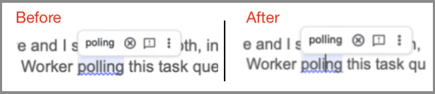 Google Docs suggested that "polling" was misspelled. I knew it wasn't, but decided to call its bluff. That's when I discovered it was trolling me.