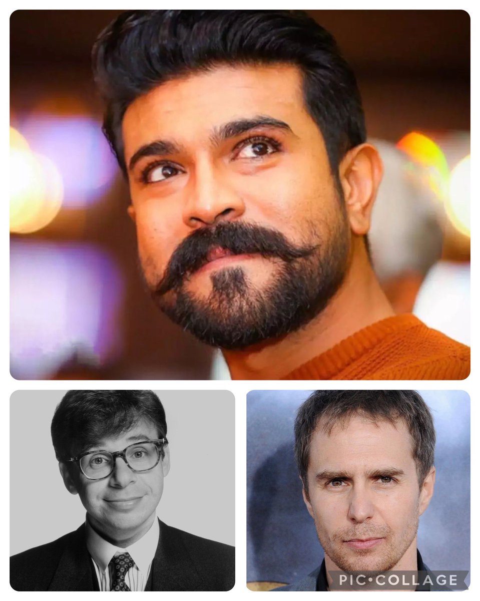 My top 3 favorite film actors: 

1.Ram Charan 
2.Rick Moranis
3.Sam Rockwell 

I obviously have a “Type”: 
Multi-Talented Mega-Stars! 

Who are your film star favorites? 

#megastar #bestactor #ramcharan #rickmoranis #samrockwell #triplethreat