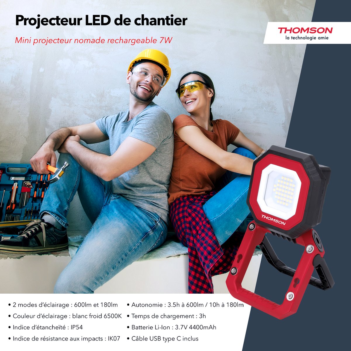 Thomson_FRA's tweet photo. Le projecteur nomade compact #Thomson ​garantit des conditions optimales d'éclairage pour vos chantiers tant en intérieur qu'en extérieur !🚧💡

▶️  https://t.co/qSdT2aiTUA

#ThomsonÉlectricité #ProjecteurLed #Électricité https://t.co/e75GhIhQYR
