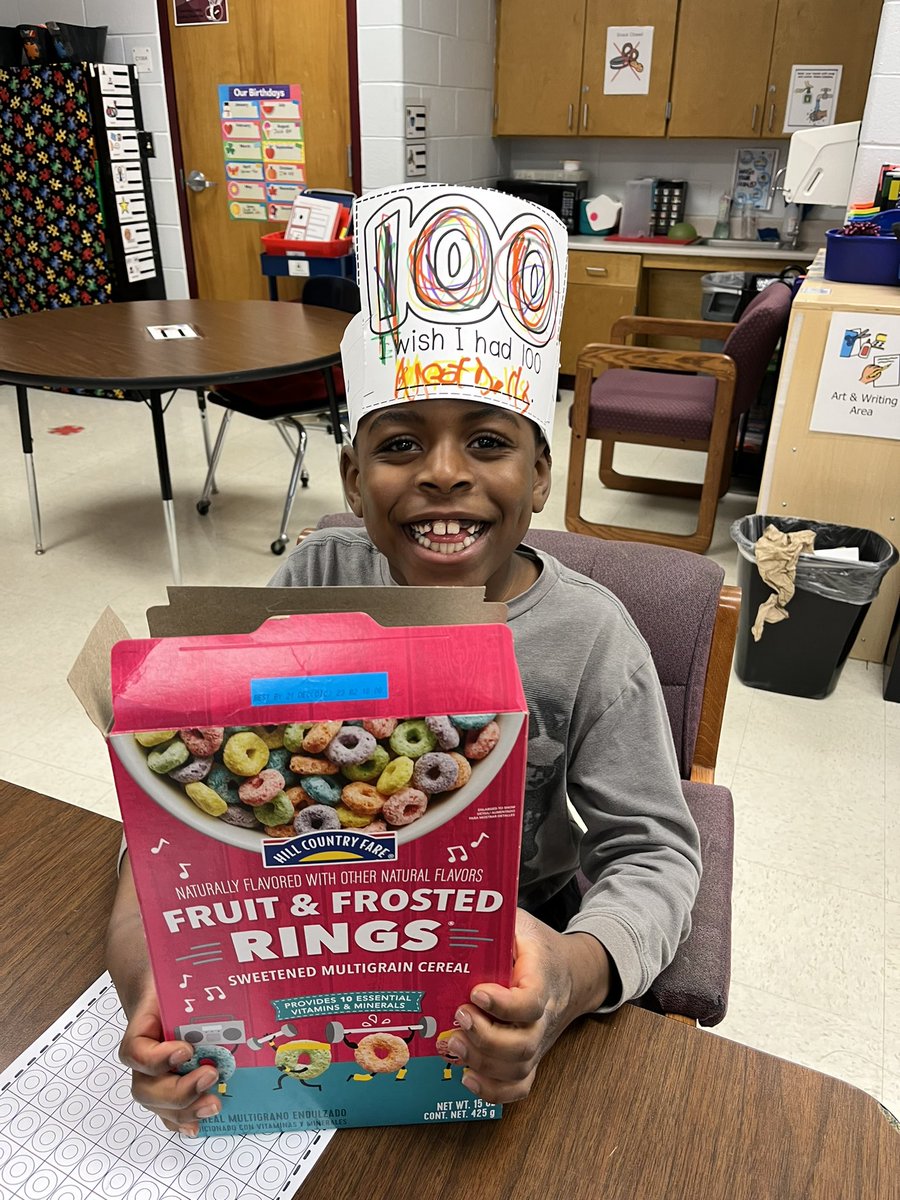 IreneGo71039953's tweet image. Happy 100th Day!!! @NISDSpecialEd @NISDRabaES #lifeinAle