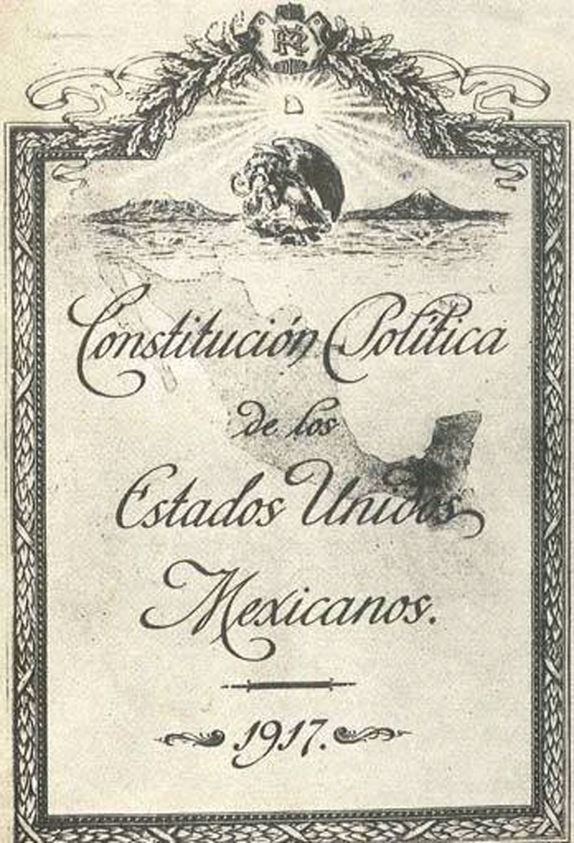 Hoy se celebra el aniversario de la promulgación de la Constitución Mexicana, aquella que se firmó en 1917 y que legitimó las leyes que constituían a la República.

Tiene como función principal asentar las leyes con las que nos regimos así como nuestros derechos como ciudadanos