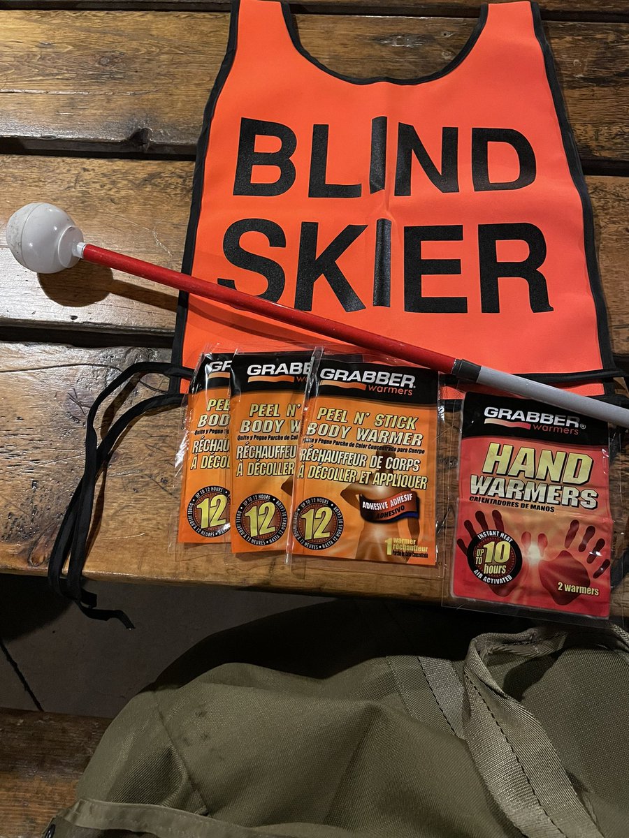 GoTeamWesley's tweet photo. I work with an adaptive downhill ski program called Full Potential Adventures. When you ⛷ in MI with a -10° windchill, our participants LOVE having @grabberwarmers Will be heading to purchase more 🔜 https://t.co/alBtNs4hWn