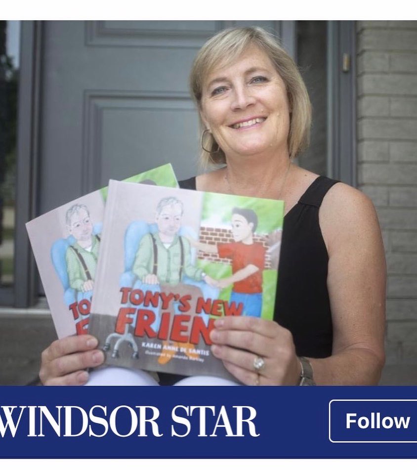 KADeSantis4's tweet photo. Do you want a local author, (of “Tony’s New Friend”), to come into your classroom and do a read aloud with your students on character development and helping our aged? Message me to set up. Grade 2 to 5 @ETFOeducators @EssexCountyLib @gecdsbpro @WECDSB @TVAelementary https://t.co/3S3Y1Gq9Py