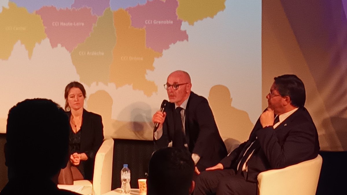 Ravi d’avoir présenté hier à Lyon les résultats de l’enquête des CCI d’Auvergne-Rhône-Alpes sur le ressenti actuel des PME/TPE à la réunion annuelle de la ⁦<a href="/banquedefrance/">Banque de France</a>⁩ : incertitudes mais aussi #resilience #conquête de nouveaux marchés #maintien des investissements