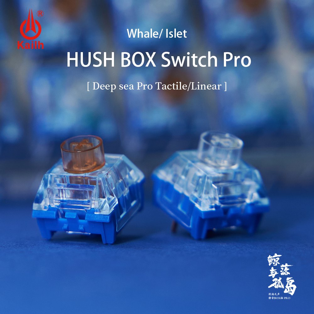 KailhSwitch's tweet photo. GIVEAWAYS Coming !!! 👇🏼👇🏼👇🏼
Kailh offer 200pcs of HUSH Silent Switch Pro (Deep sea switch pro)🥳🥳🥳
Nice appearance, Transparency, Silent, Smooth
#kailh #kailhbox #Giveaways #keyboard
How To Enter It: 
Follow me @KailhSwitch , Like &amp; RT and @ two people.
Ends on February 8th🎁🎁 https://t.co/S08cVrNRLe