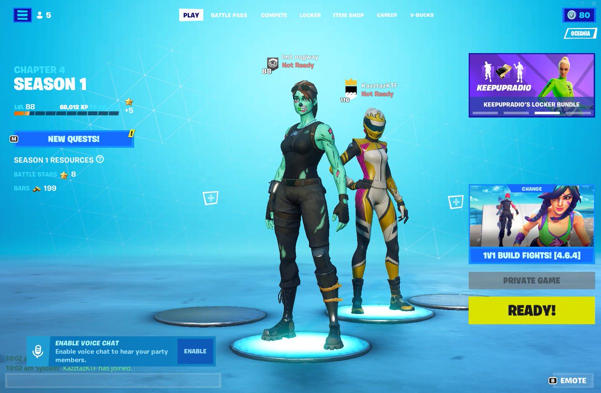 CylaBTW's tweet photo. Duo announcement @KazzoBTW https://t.co/THUlsK6Myc