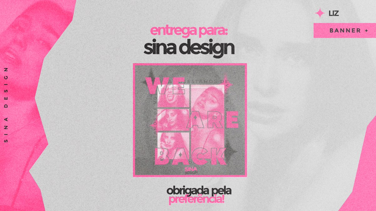 itsinadesign's tweet photo. • Design desenvolvido para Sina Design.

Liz ✨ https://t.co/NMKims5avn