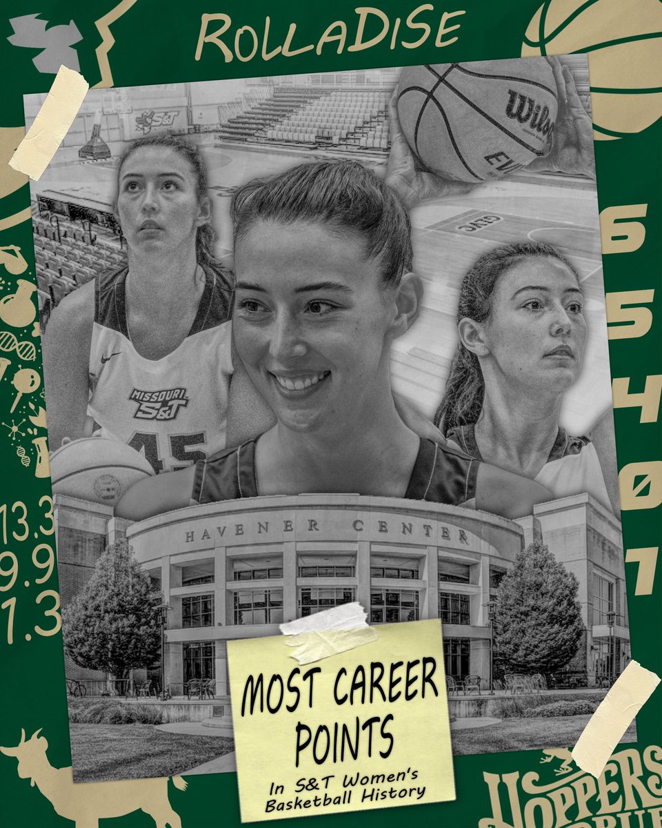 HUGE congratulations to @alexandrakerr45 on becoming the all time leading scorer in Missouri S&T Women’s Basketball history!!! @Miners_WBB ⛏️
#MinerFamily