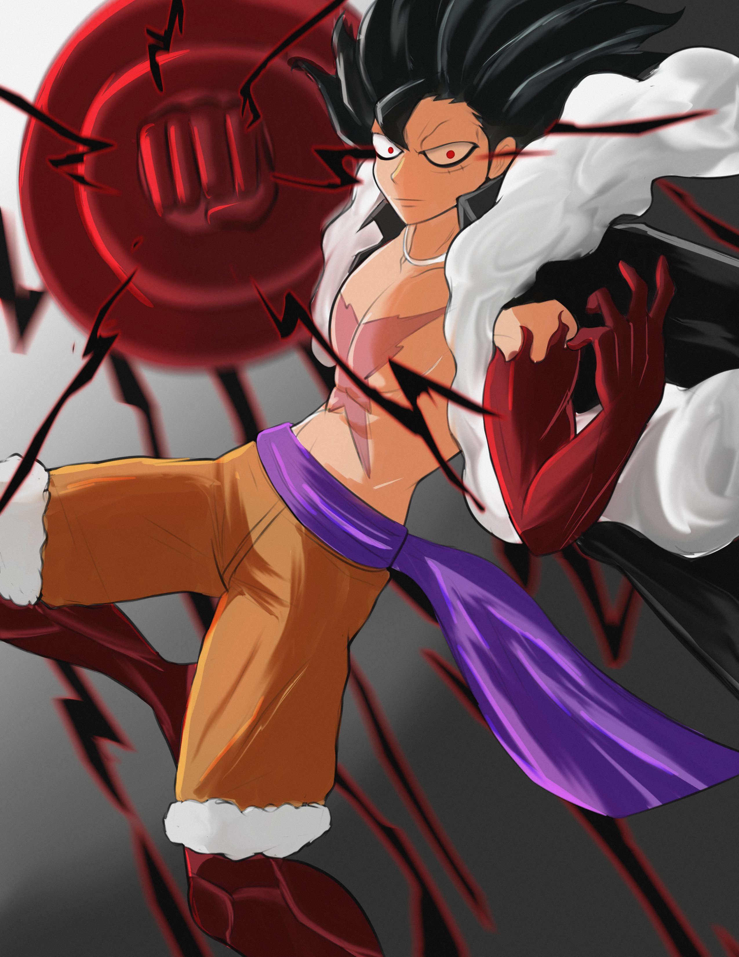 Female Luffy Gear 4