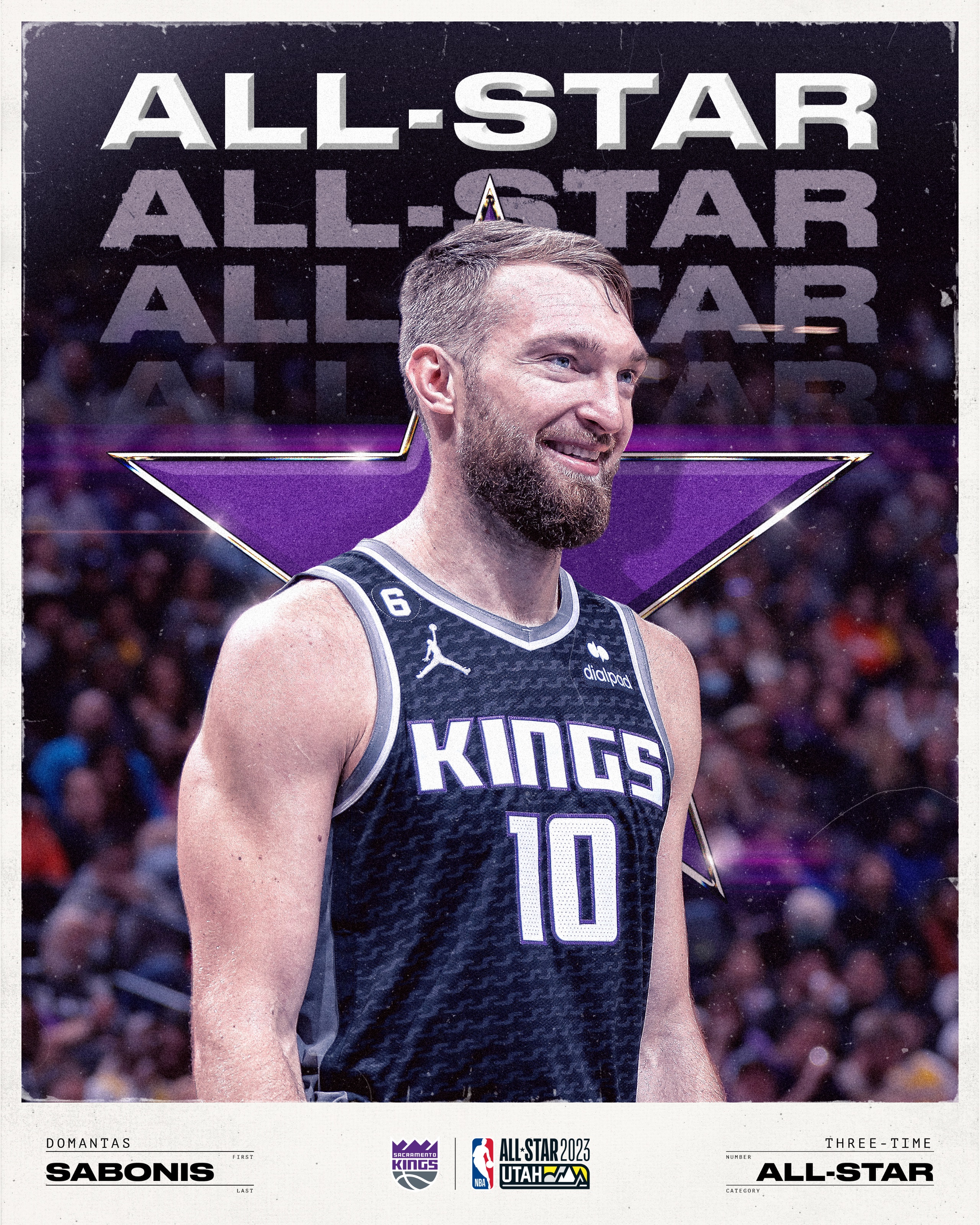 Sacramento Kings on X: Vote De'Aaron Fox and Domantas Sabonis to the 2023  #NBAAllStar Game! VOTE TODAY! ➡️    / X
