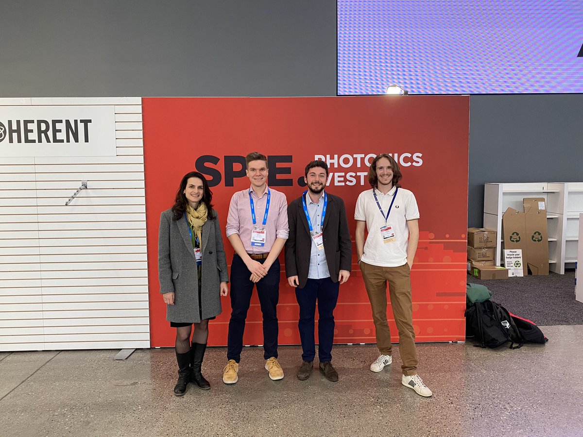 We enjoyed <a href="/PhotonicsWest/">SPIE Photonics West</a> very much. <a href="/EPFL_Bres_Lab/">Camille Brès</a> <a href="/LafforgueChris1/">Lafforgue Christian</a>