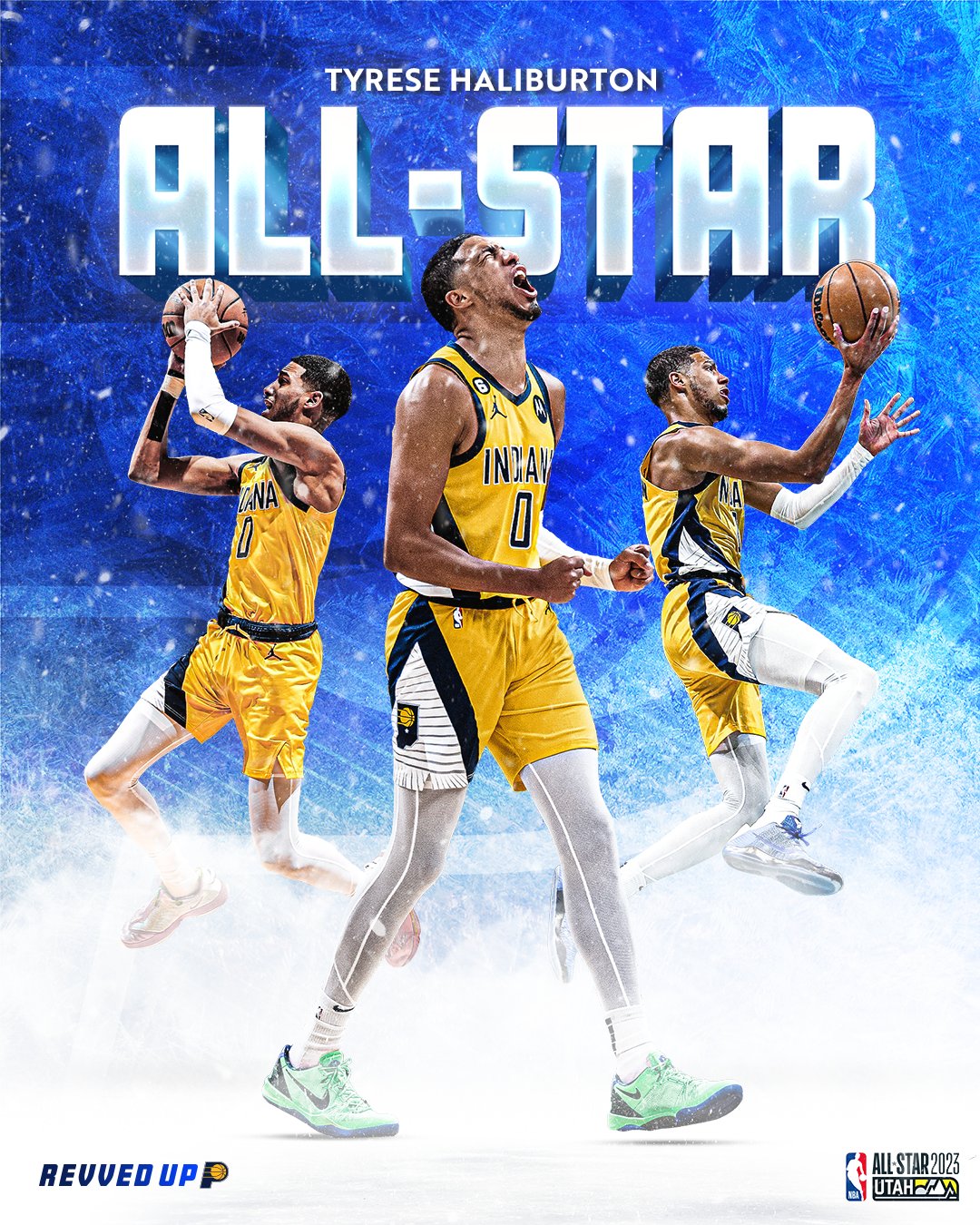 Indiana Pacers All-Star player jersey