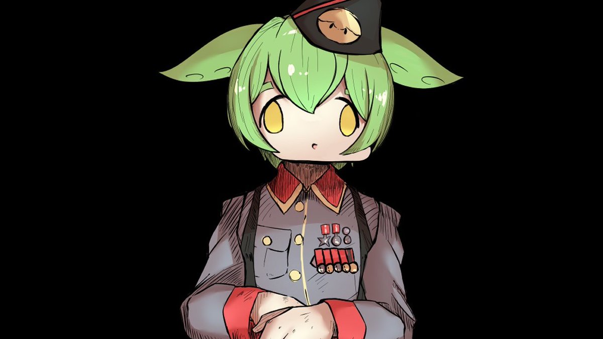 「おはようございます総統のTwitterは一先ず生きてるのだアカウント誤凍結に注意」|靖乃椎子@ロボ小説家+動画投稿者🤖のイラスト
