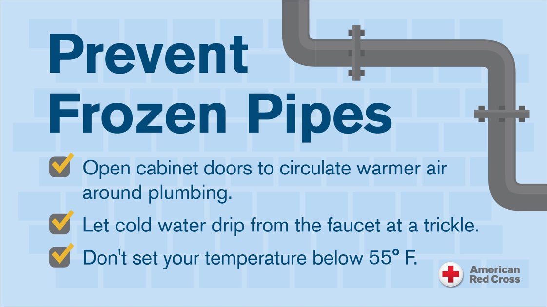 tauntonema's tweet photo. Preventing frozen pipes during the expected extreme cold. https://t.co/EcaZ1ZkgQy