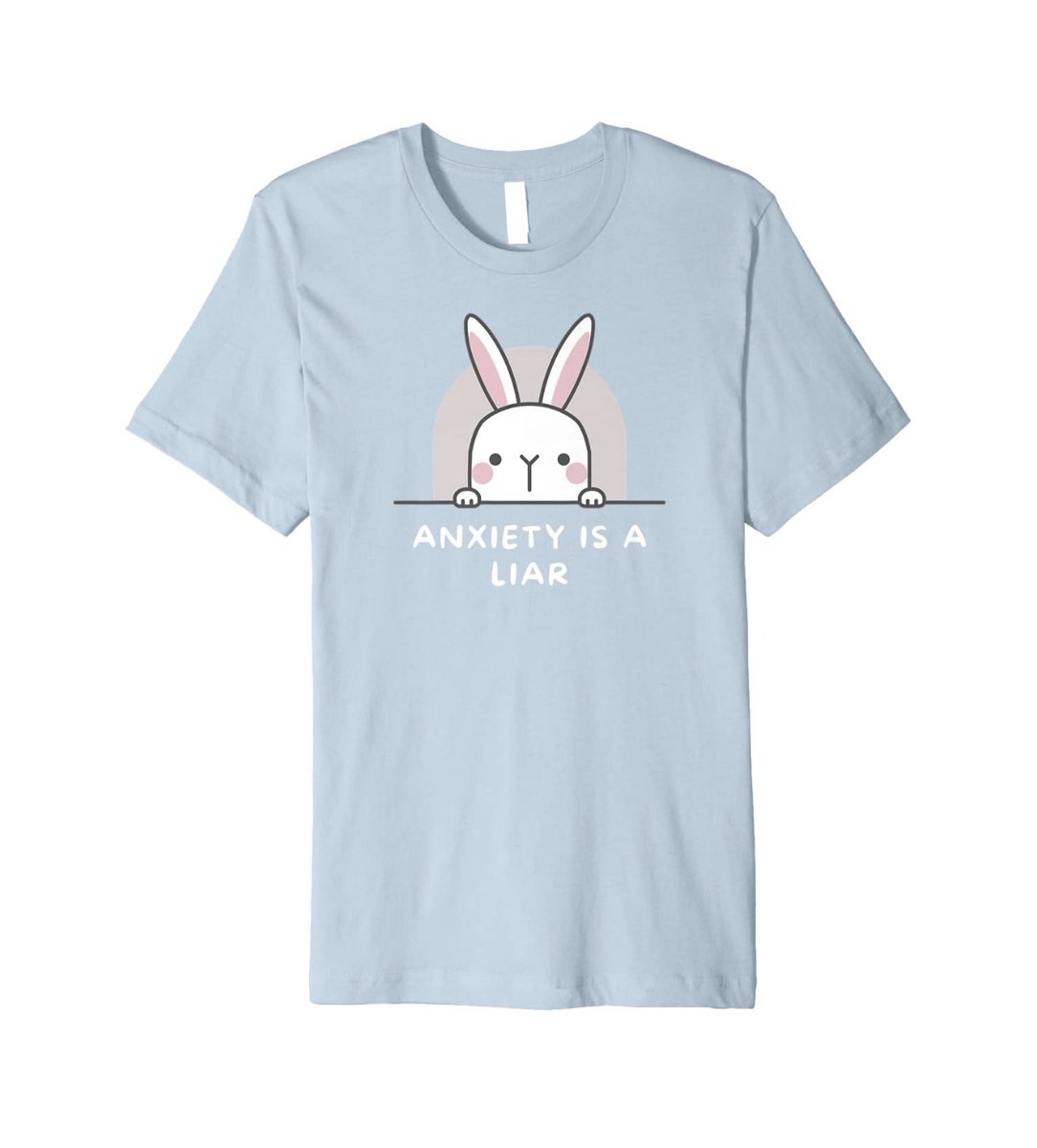 iamanempressllc's tweet photo. Some bunny thinks that anxiety is a liar. Cute bunny design available on #Amazon  #mentalhealth #anxiety @anxietyisaliar @amazon https://t.co/fS3IunFvHT https://t.co/TI9nGbiZ3L