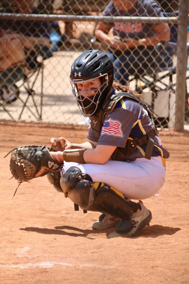 ImpactGold08GA's tweet photo. Happy National Catcher’s Day to two of the best in the business. @15MaggieMaloney and @AddieSpak are superb behind the plate. We love these ladies. Thanks for all you do for our team! #IGcatchers #beawall https://t.co/hGot6Z9QpD