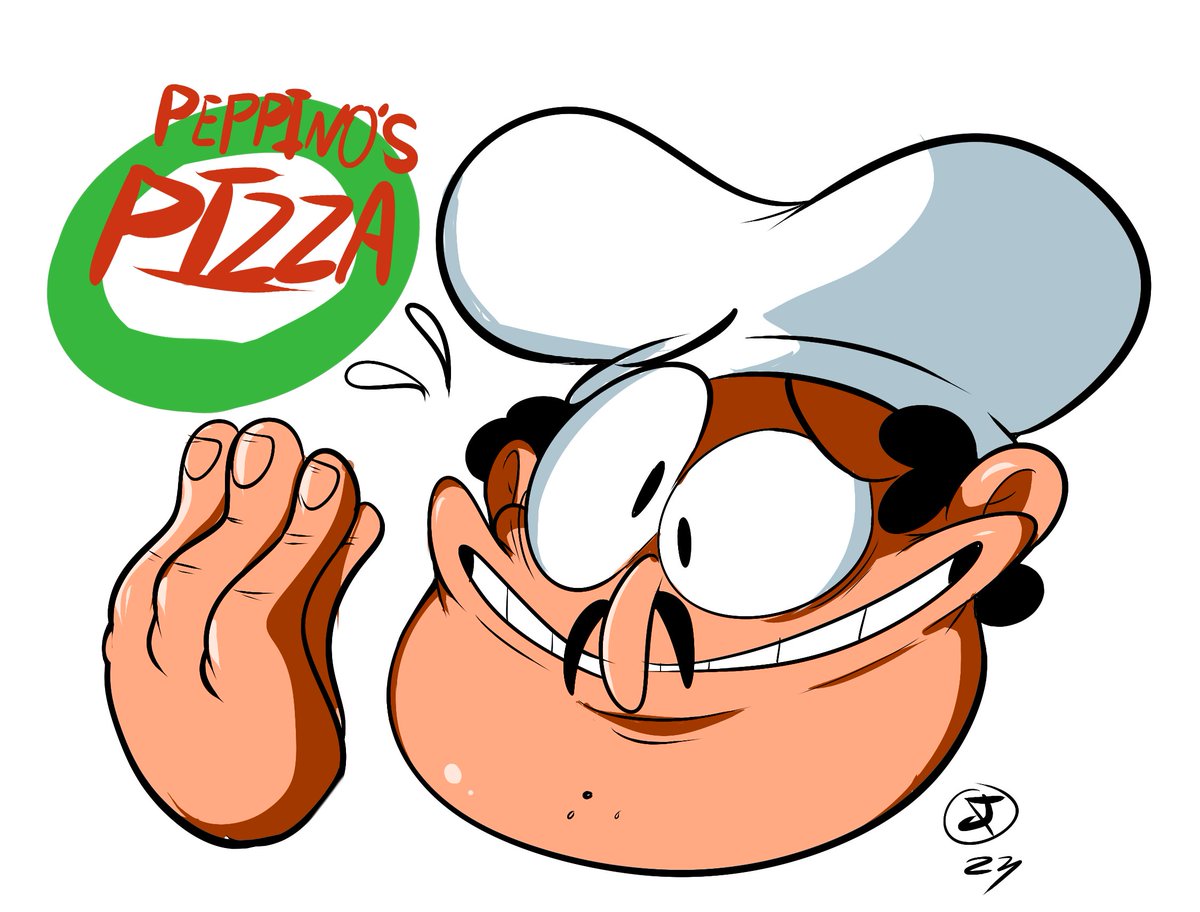 「Now that's-a PIZZA #PizzaTower 」|DumbNBass (Comms OPEN)のイラスト
