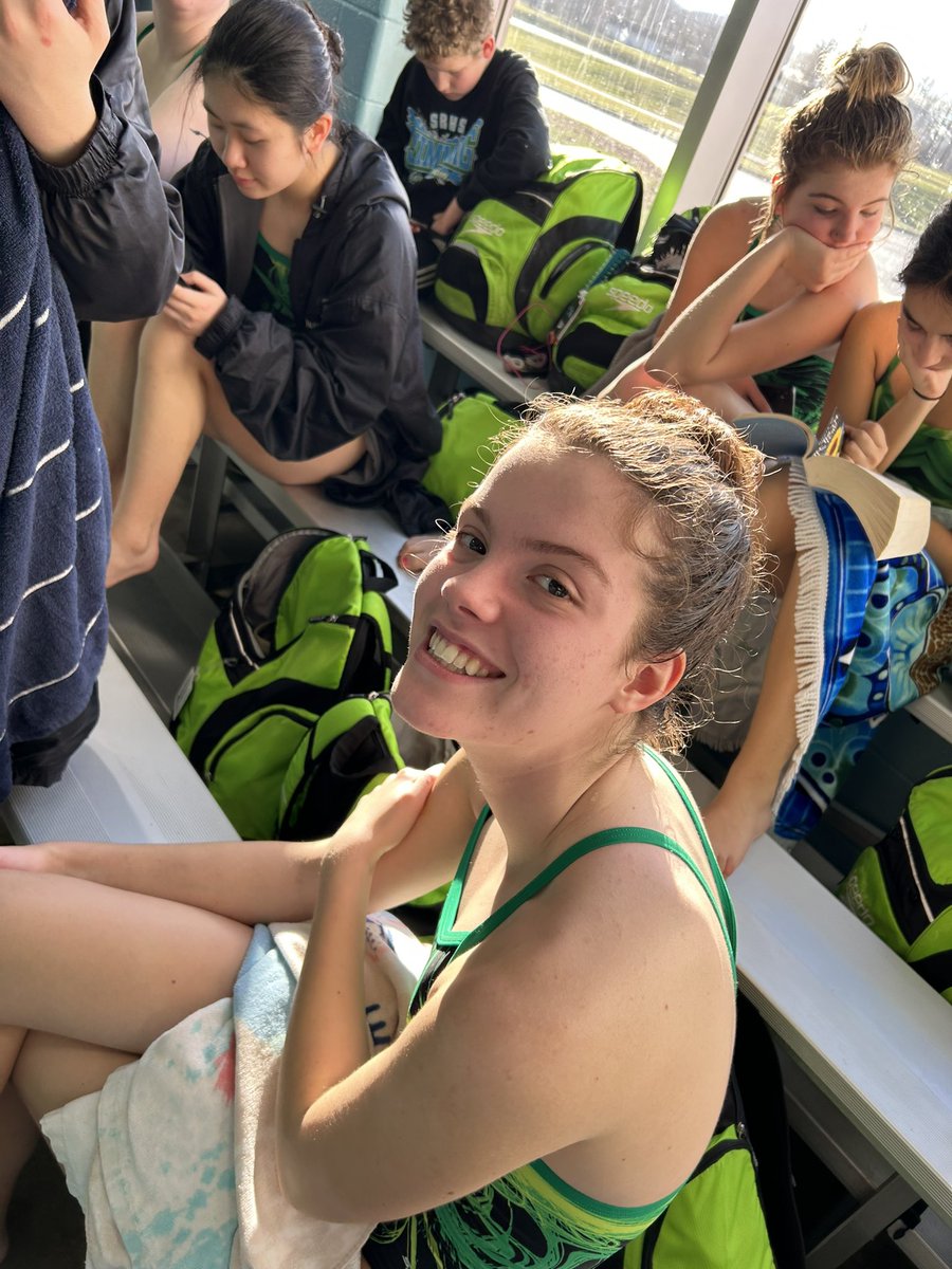 EaglinS5's tweet photo. Congrats to Elizabeth for get 3rd in the 50 Free Prelims and setting a new school record of 25.75!!! @SRipleySports @SR_Raiders @orvcsports @brendastrimple https://t.co/81s1fnncuc