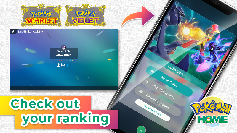 La versión para teléfonos celulares de Pokémon HOME se ha actualizado para permitirte ver tus batallas clasificatorias de #PokemonScarlet y #PokemonViolet!

Asegúrate de verificar qué Pokémon has estado usando más, junto con sus Tera-types!