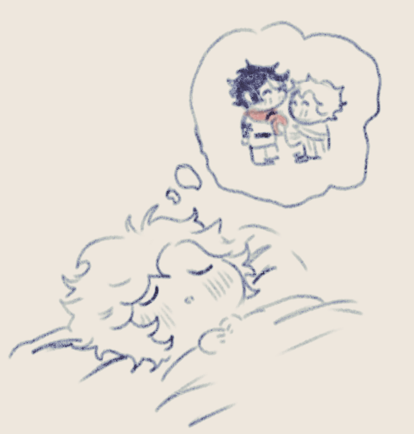 at least we can meet again in dreams