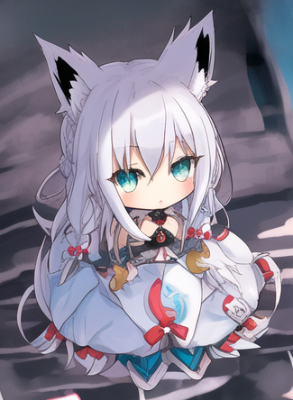 二頭身狐 #白上フブキ #hololive #ホロライブ