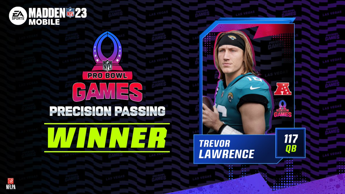 AFC QBs win the #ProBowlGames Precision Passing Event‼️ 

👏  <a href="/derekcarrqb/">Derek Carr</a> <a href="/Trevorlawrencee/">Trevor Lawrence</a> <a href="/_SNOOP1/">SNOOP🌹</a>