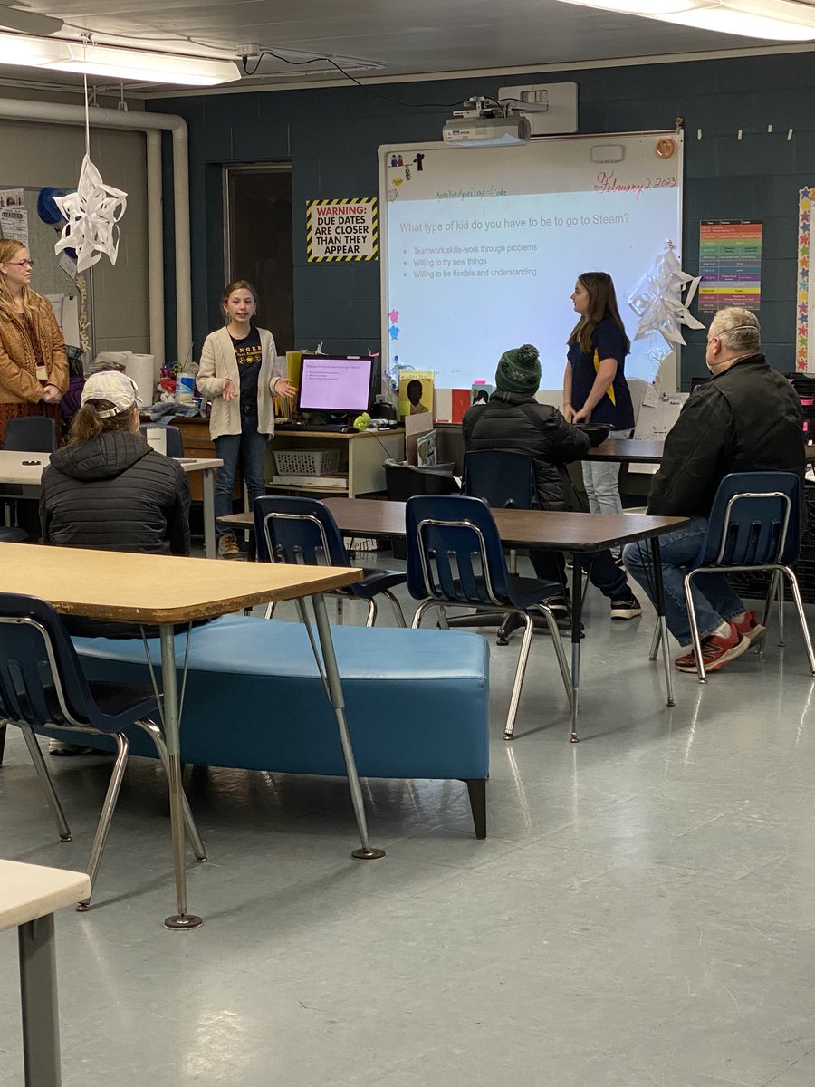 NRCSStem's tweet photo. Great turnout for our Community Open House tonight!   Our learners really shined leading tours and presenting to families! @NRCSRangers https://t.co/00IzL3IuY9