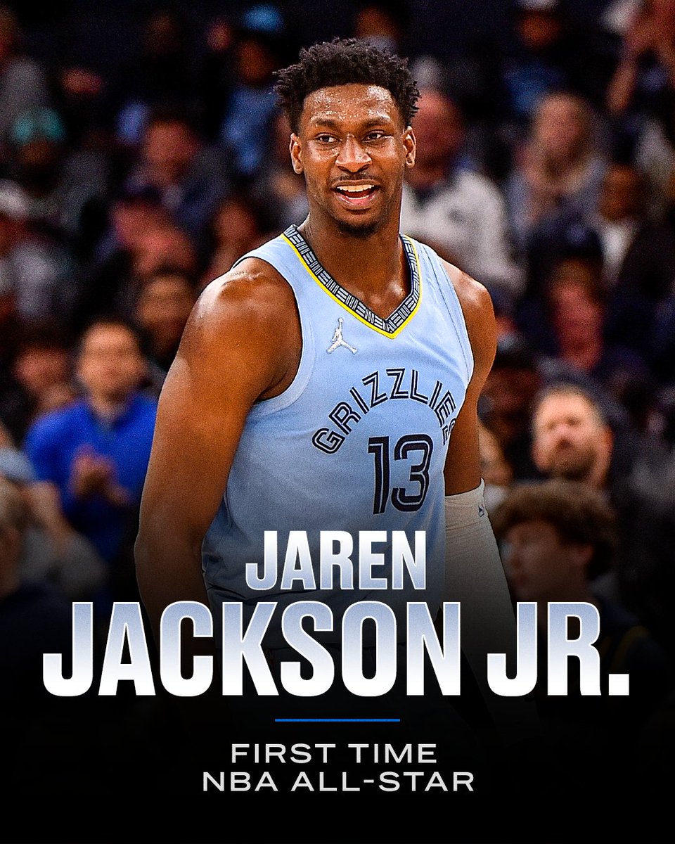 ESPNNBA's tweet photo. A first-time appearance for Trip 🐻 @jarenjacksonjr https://t.co/iTW8ox7Tyn