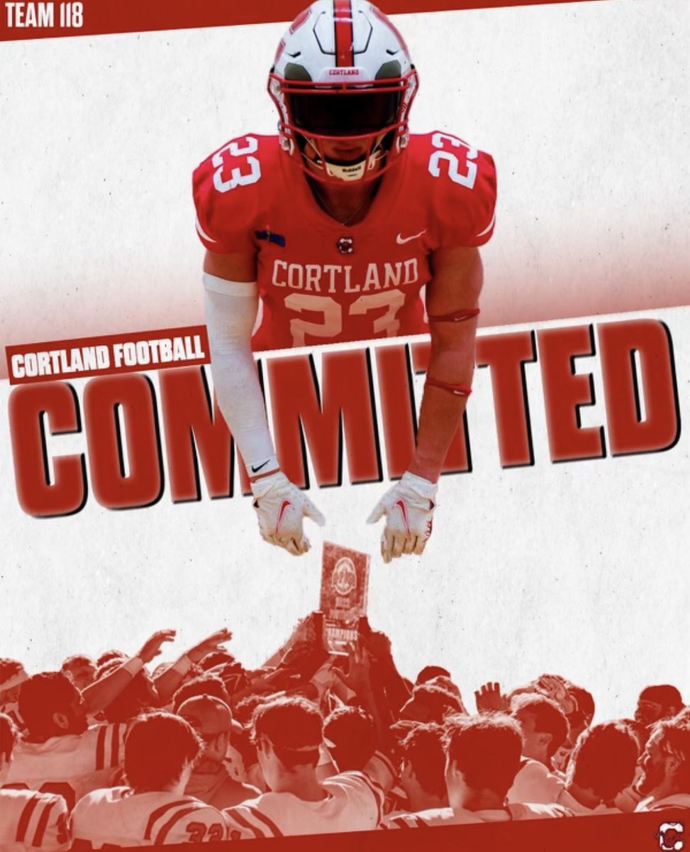 douglastravis71's tweet photo. Man on man this has been a crazy ride. I want to thank God, My family, my coaches and my friends for putting me in this position. With all that being said I want to announce my verbal commitment to Cortland! @CoachRotch @_CoachFitz @CortlandFB https://t.co/mFEWrk0I6v